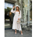 Стильна жіноча сукня-міді з квітковим принтом, білий креп-трикотаж, розмір 42-44, літня повсякденна likes-326105 Стильна жіноча сукня-міді з квітковим принтом, білий креп-трикотаж, розмір 42-44, літня повсякденна likes-326105