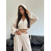 Спортивний костюм для повсякденного носіння, велюровий комплект з капюшоном, бежевий 46-48 арт. 815392 Спортивний костюм для повсякденного носіння, велюровий комплект з капюшоном, бежевий 46-48 арт. 815392