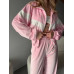 Костюм велюровий з худі на блискавці, плюшевий комплект для прогулянок та спорту, чорний 42-44 арт. 815249 Костюм велюровий з худі на блискавці, плюшевий комплект для прогулянок та спорту, чорний 42-44 арт. 815249